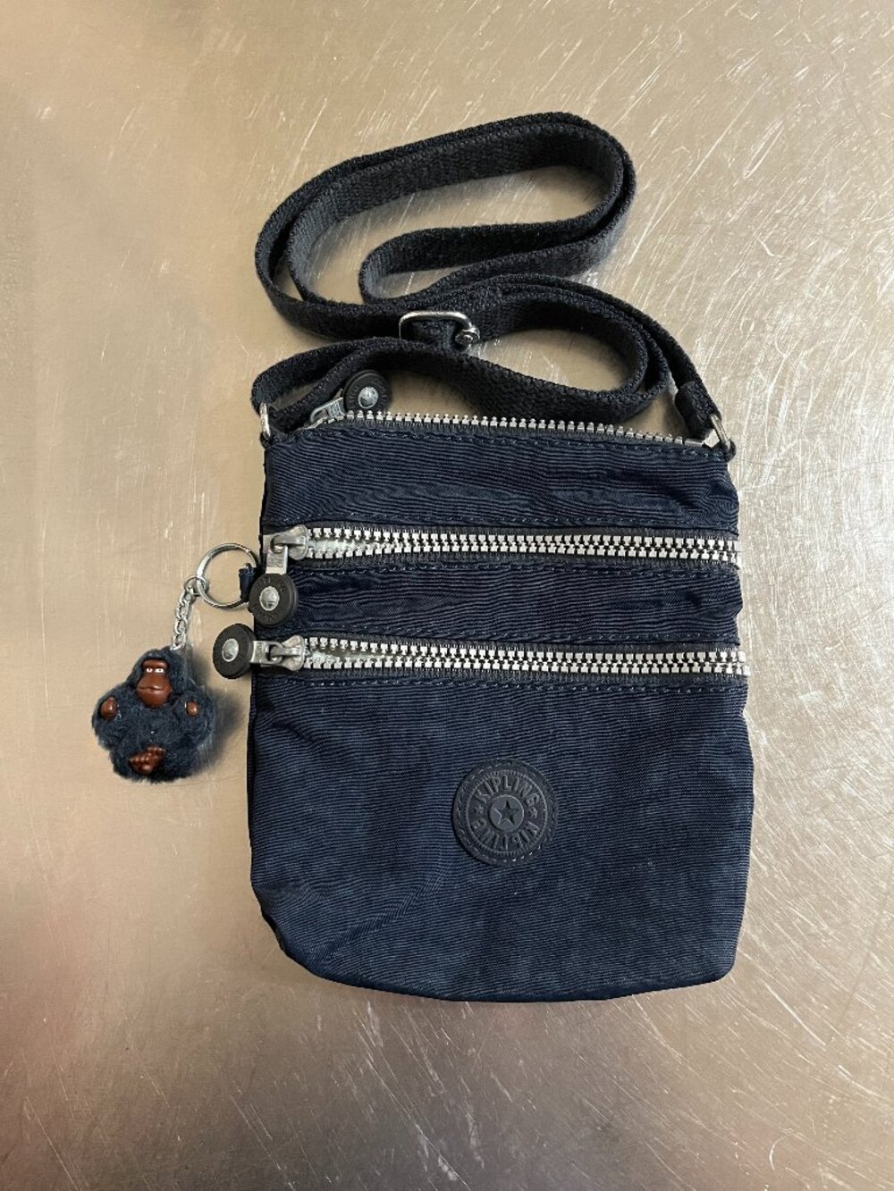 KIPLING Alvar Extra Small XS True Navy Blue Crossbody Bag